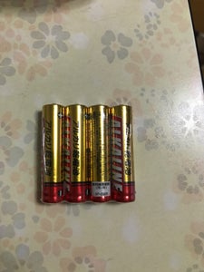 三菱　アルカリ乾電池　単４　ＬＲ０３Ｒ／４Ｓのレビュー画像