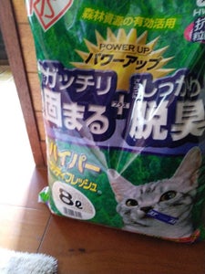 ＩＲＩＳ　猫砂ハイパーウッディフレッシュ　８Ｌのレビュー画像