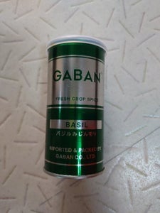 ギャバン　バジル　みじん切り　缶　２７ｇの商品写真