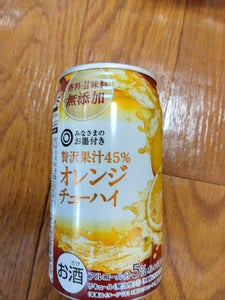 ＭＯ　果汁４５％　オレンジ缶　３５０ｍｌのレビュー画像