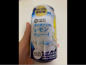 ＭＯ　果汁１２％　レモン缶　３５０ｍｌのレビュー画像