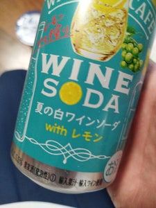 ワインカフェ　夏の白ワインソーダ　缶　３５０ｍｌの商品写真