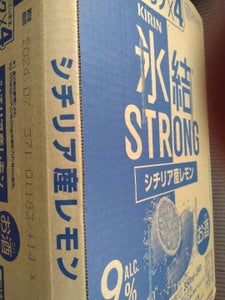 キリン　氷結ストロングレモン缶　３５０ｍｌ×６×４の商品写真