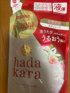 hadakara (ハダカラ)ボディソープ フレッシュフローラルの香り つめかえ用10％増量 396ml の商品写真