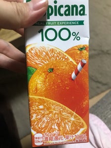キリン　トロピカーナ１００％オレンジ　２５０ｍｌのレビュー画像