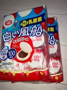 亀田製菓　白い風船チョコクリーム　１８枚のレビュー画像