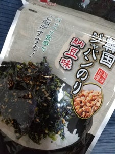 加藤産業　韓国ジャバンのり納豆　４５ｇの商品写真