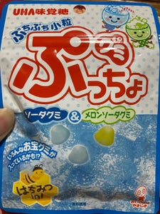 ユーハ味覚糖　ぷっちょグミ袋ソーダ　３５ｇの商品写真