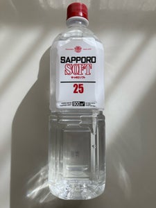 札幌酒精　サッポロソフト２５度　９００ｍｌのレビュー画像