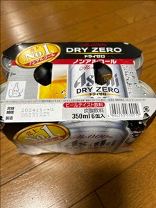 アサヒ ドライゼロ 缶 ３５０ｍｌ×６のレビュー画像