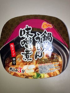 徳島製粉　金ちゃん鍋焼うどん　味噌煮　２１４ｇのレビュー画像