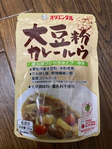 オリエンタル　大豆粉カレールウ　１２０ｇの商品写真