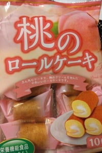 山内製菓　桃のロールケーキ　１０個のレビュー画像