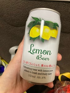 日本ビール　レモンビール　缶　３５０ｍｌの商品写真