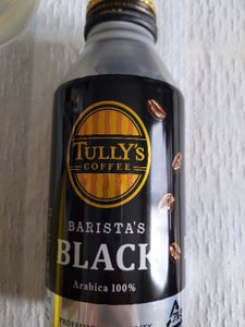 TULLY'S COFFEE BARISTA'S BLACK ボトル缶 390mlのレビュー画像