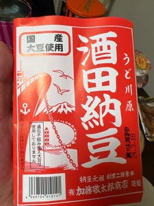 加藤　酒田納豆（国内産大豆使用）　８０ｇ