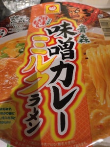 マルちゃん　青森味噌カレーミルクラーメン　１３０ｇの商品写真