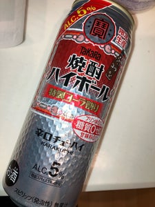 タカラ　焼酎ハイボール特製コーラ割り５度５００ｍｌのレビュー画像