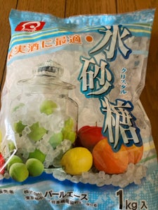 新氷砂糖 クリスタル 1㎏の商品写真