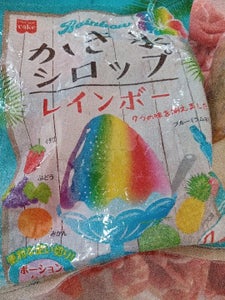 共立食品　レインボーかき氷シロップ　１４７ｇの商品写真