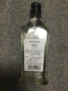 ウヰルキンソン　ジン　３７度　瓶　３００ｍｌの商品写真