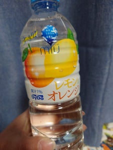 ダイドー　ミウ　レモン＆オレンジ　５５０ｍｌの商品写真
