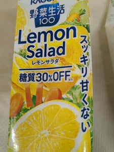 カゴメ　野菜生活１００　レモンサラダ　２００ｍｌのレビュー画像