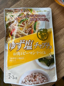 モランボン　韓の食彩　ゆず塩チャプチェ　９０ｇの商品写真