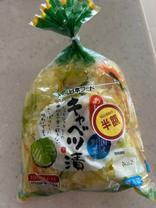 北日本フード　あじわいキャベツ漬　袋　１８０ｇの商品写真