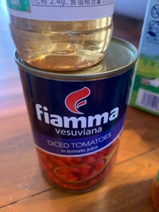 フィアマ　ダイスドトマト　缶　４００ｇの商品写真