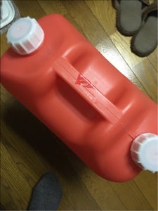 プラテック　灯油缶１８Ｌ　赤のレビュー画像
