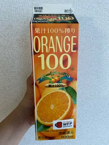 泉南　果汁１００％オレンジ　９００ｍｌの商品写真