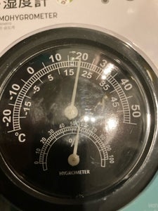 Ｇオーナメント　温湿度計のレビュー画像