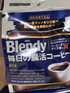 ＡＧＦ　ブレンディ　毎日の腸活コーヒー　袋　８０ｇのレビュー画像