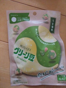 春日井製菓　グリーン豆Ｐｒｏｔｅｉｎうま塩味２８ｇの商品写真