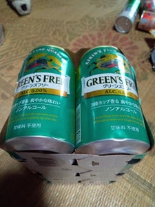 キリン　グリーンズフリー　缶　３５０ｍｌ×６の商品写真