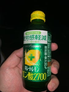ポッカサッポロ　キレートレモンクエン酸瓶１５５ｍｌのレビュー画像
