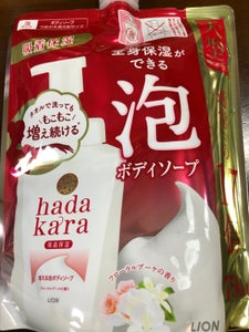 hadakara(ハダカラ) ボディソープ 泡タイプ フローラルブーケの香り　詰替大７５０ｍｌのレビュー画像