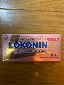 ロキソニンＳプレミアムファイン　１２錠の商品写真
