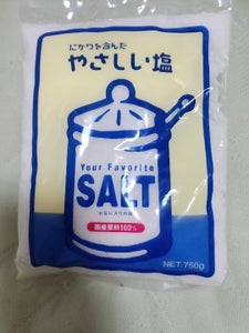 関東塩業　やさしい塩　７５０ｇのレビュー画像
