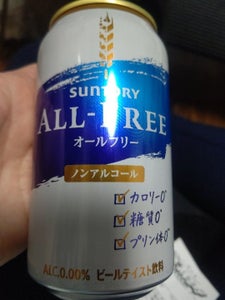 サントリー オールフリー 缶 ５００ｍｌの商品写真