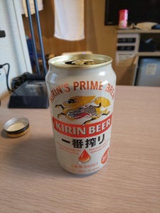キリン　一番搾り　生ビール　缶　３５０ｍｌの商品写真