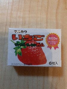 丸川製菓　いちごマーブルガム　６粒のレビュー画像