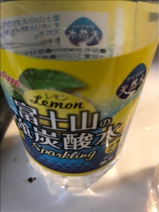 アイリス　富士山の強炭酸水　レモン　５００ｍｌの商品写真