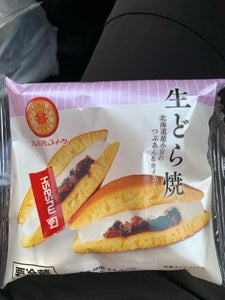 ヤマザキ　PREMIUM SWEETS　生どら焼北海道産小豆使用のつぶあんの商品写真