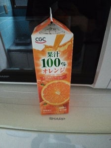 ＣＧＣ　オレンジジュース　１０００ｍｌの商品写真