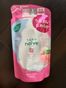 naive(ナイーブ)ボディソープ 桃の葉エキス配合 詰替 380mlの商品写真