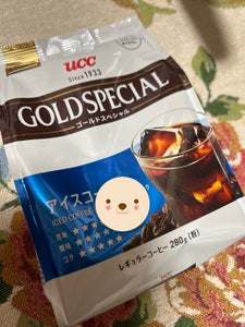 ＵＣＣ　ゴールドスペシャルアイスコーヒー　２８０ｇのレビュー画像