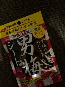 ノーベル製菓　男梅シート　２７ｇ