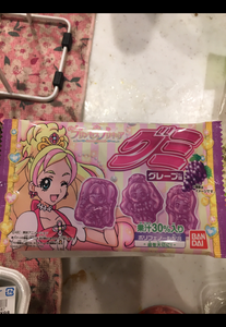 バンダイ　ＧＯ！プリンセスプリキュアグミ　１３ｇの商品写真